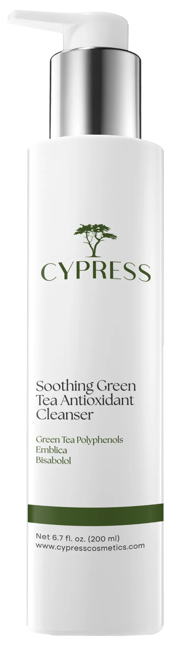 Soothing Green Tea Antioxidant Cleanser Cypress